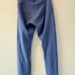 Base Pace High-Rise Tight 24" ASIA FIT Size 4 (Gently Worn) in Lavender Blue Col